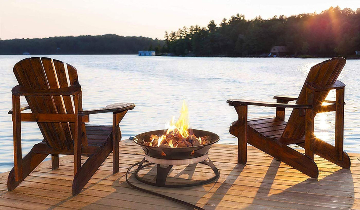 Outland Living Portable Propane Smokeless Fire Pit